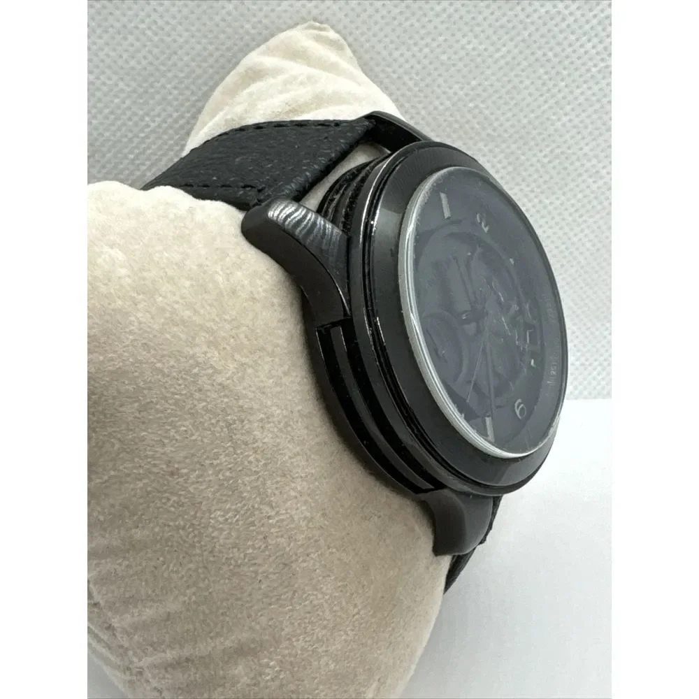 Michael Kors Runway MK8157 Men's Stainless Steel Analog Black Dial Watch JNA732